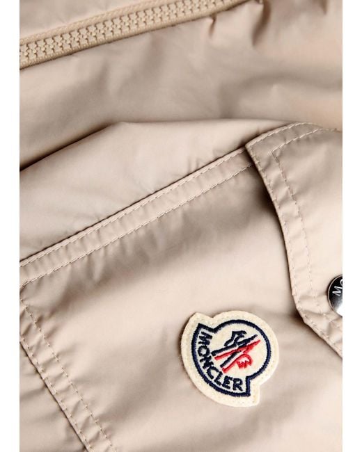 Moncler Natural Etiache Hooded Shell Jacket for men