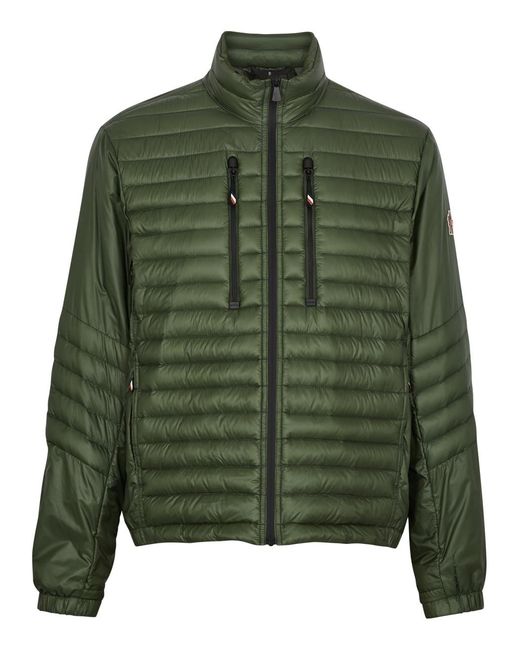 3 MONCLER GRENOBLE Green Day-namic Althaus Quilted Shell Jacket for men