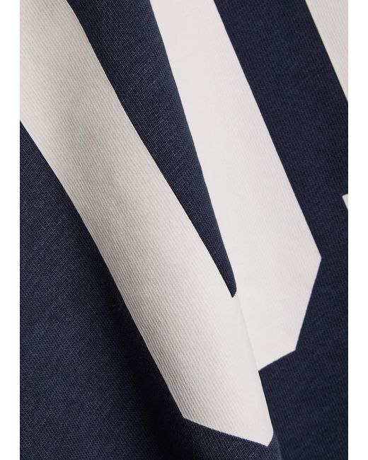 Polo Ralph Lauren Blue Logo Cotton-Blend Sweatshirt