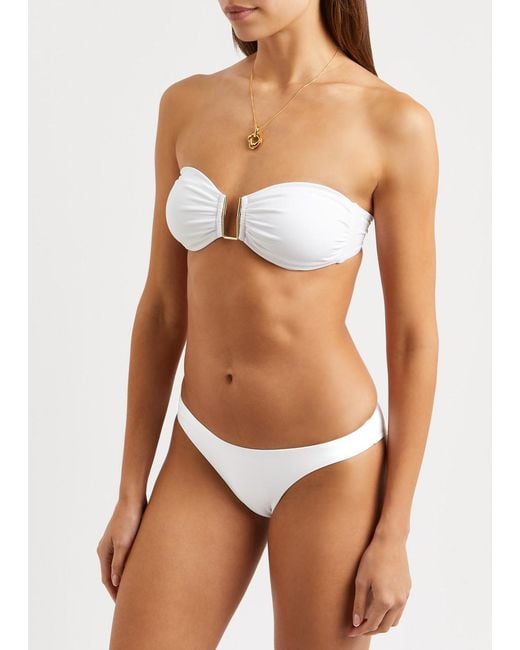 Melissa Odabash White Barcelona Bikini Briefs