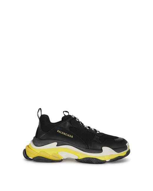 yellow balenciagas