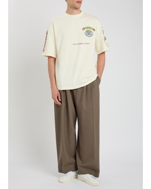 Amiri White Vista Hj Skate Printed Cotton T-Shirt for men