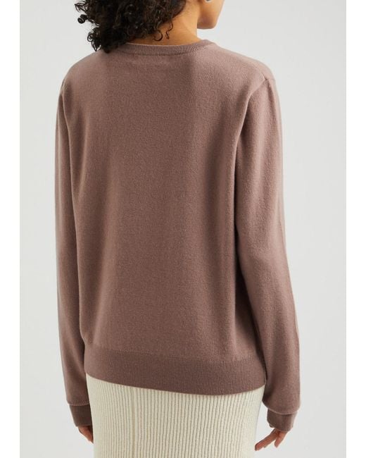 Extreme Cashmere Pink N°36 Be Classic Cashmere-blend Jumper