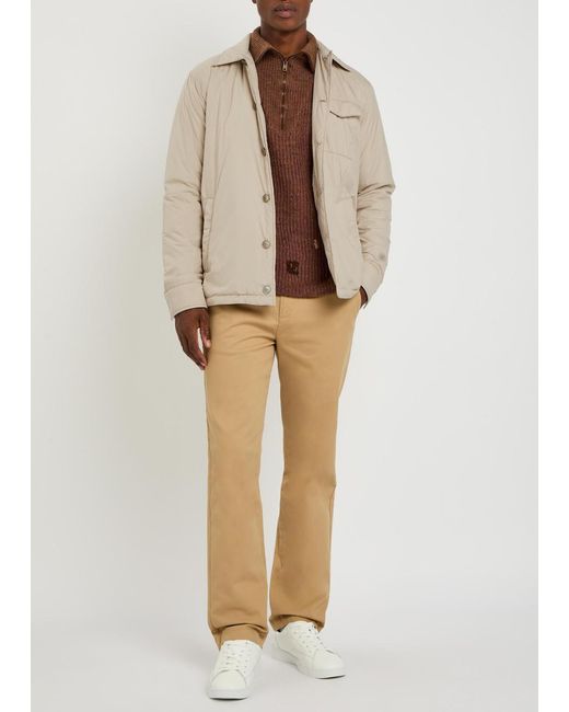 Herno Natural Padded Shell Overshirt for men