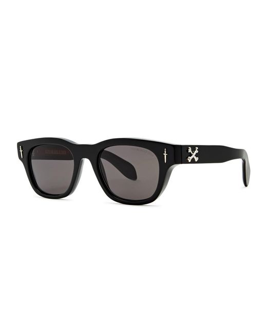 Cutler & Gross Black The Great Frog X Cutler & Gross X The Great Frog Wayfarer-style Sunglasses for men
