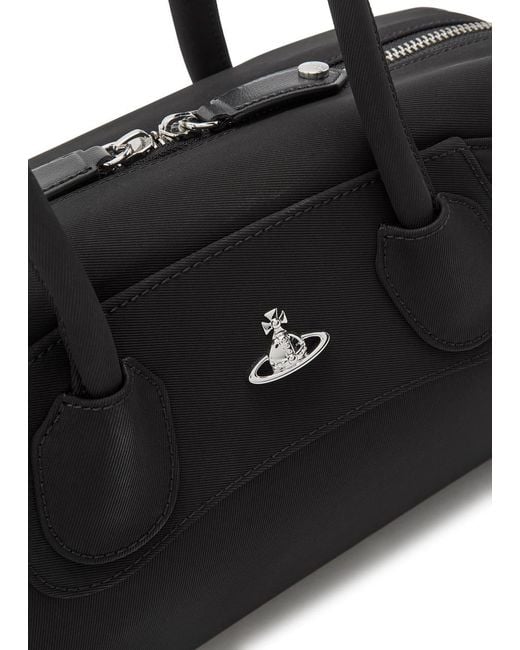 Vivienne Westwood Black Shirley Small Nylon Holdall Bag