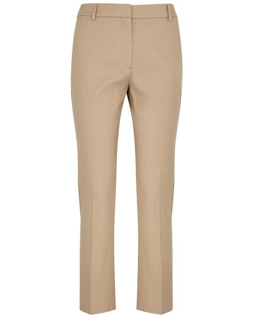 Weekend by Maxmara Natural Vite Stretch-Cotton Chinos