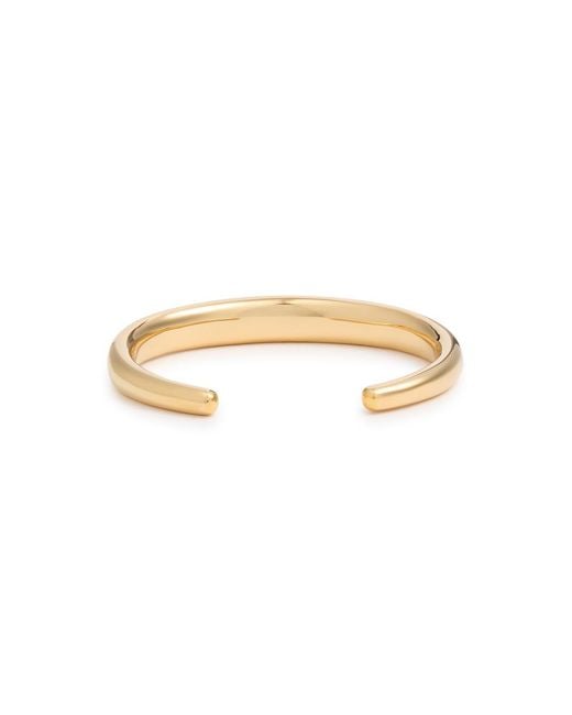 LIE STUDIO White The Amanda 18Kt-Plated Cuff