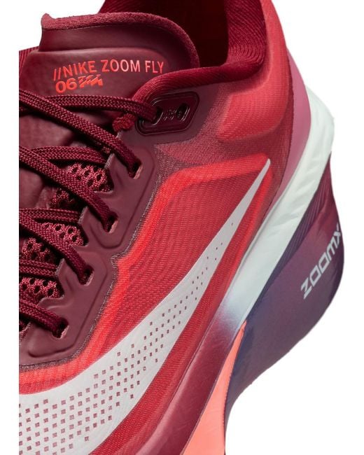 Nike Red Zoom Fly 6 Sneakers