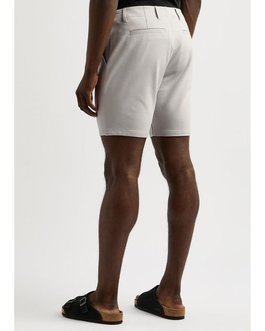 PAIGE Gray Rickson Jersey Shorts for men