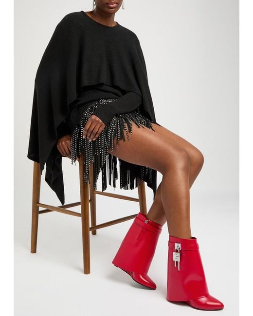 Givenchy Red Boots