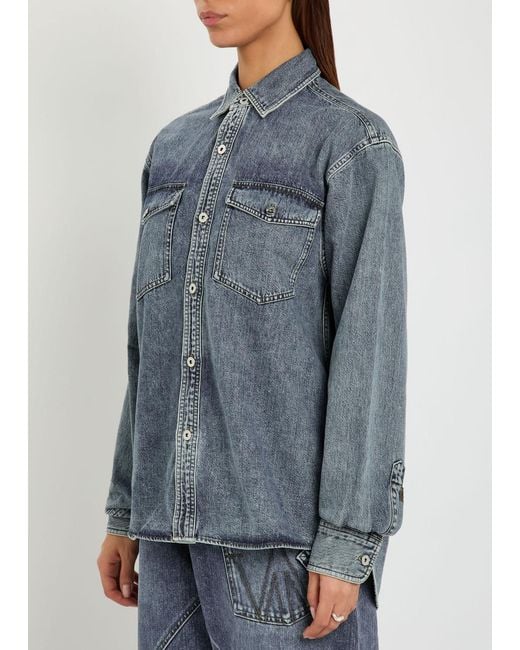 J.W. Anderson Blue Shirt