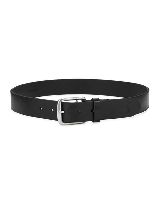 Polo Ralph Lauren Black Leather Belt for men