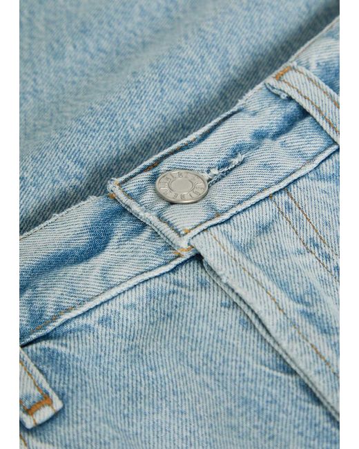 Agolde Blue Ren Wide-Leg Jeans