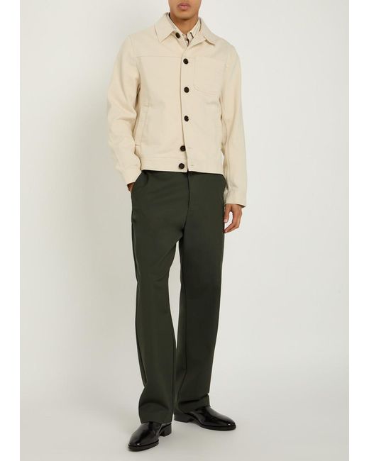 Oliver Spencer Natural Buffalo Denim Jacket for men