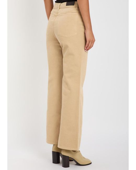 Lemaire Natural Flared-Leg Jeans
