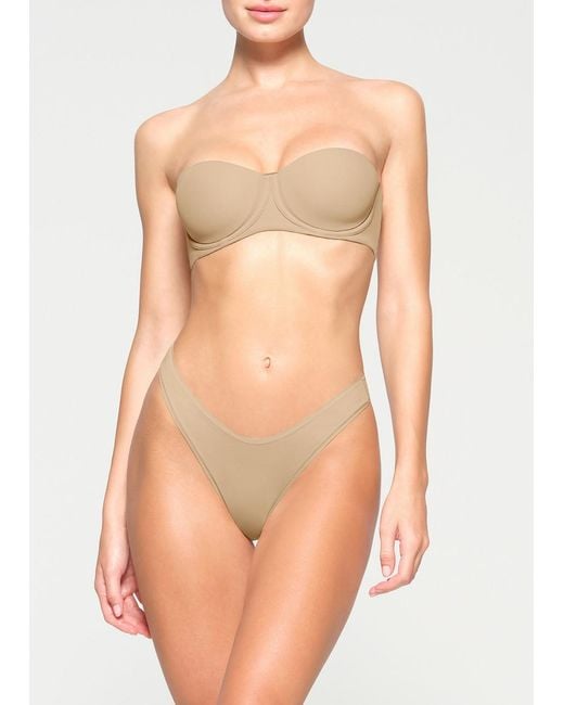 Skims Natural Strapless Bra