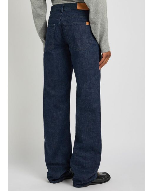 Calvin Klein Blue Straight-Leg Jeans for men