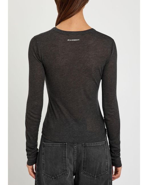 J.W. Anderson Black Modal Top