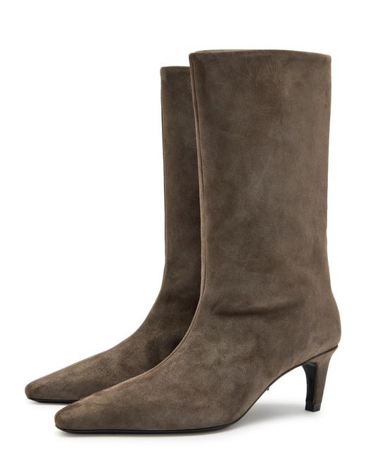 Jude Brown Cave 40 Suede Mid-Calf Boots