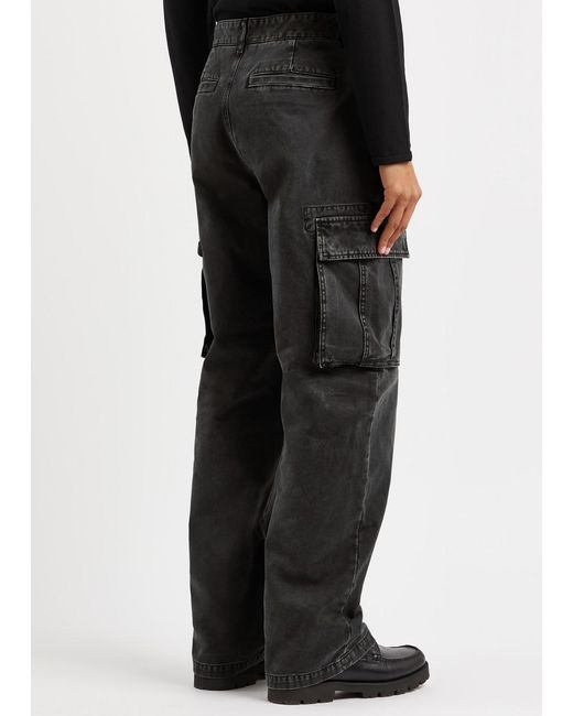 Givenchy Gray Cotton-canvas Cargo Trousers for men