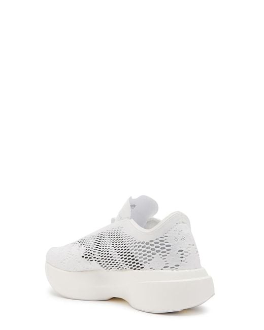 Stella McCartney White Adidas X Adizero Mesh-Knit Sneakers