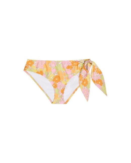 Chloé White Floral-Print Bikini Briefs