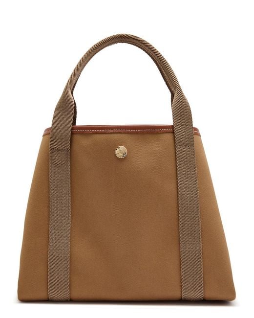 Rue de Verneuil Brown Traversée S Twill Tote Bag