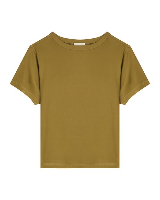 Khaite Green Samson Jersey T-Shirt