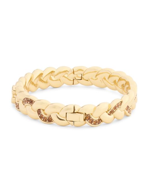 COACH Metallic Braided Bangle