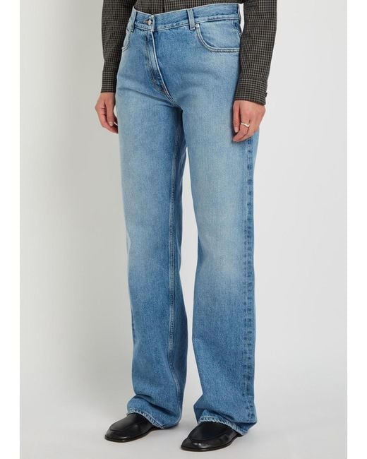 Calvin Klein Blue Straight-Leg Jeans