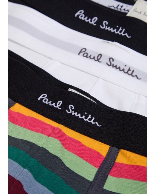 Paul Smith Multicolor Stretch-Cotton Trunks for men