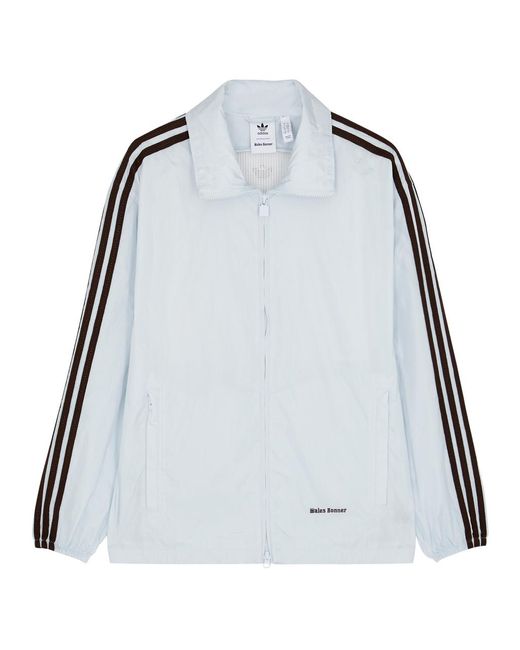 Adidas Gray X Wales Bonner Logo-embroidered Nylon Track Jacket