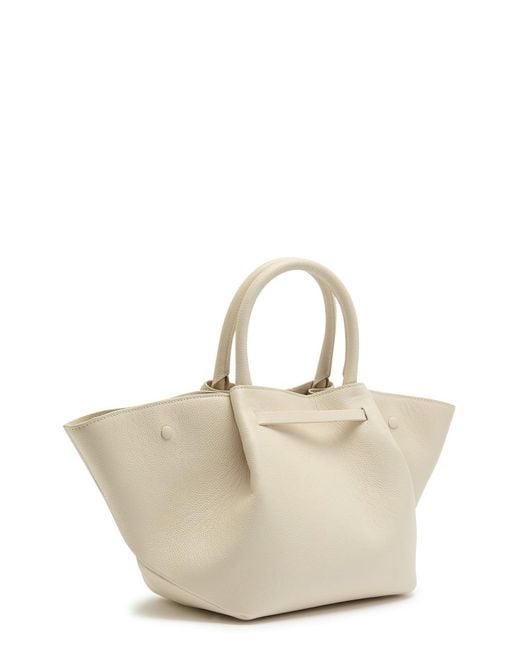 DeMellier London Natural New York Midi Leather Tote