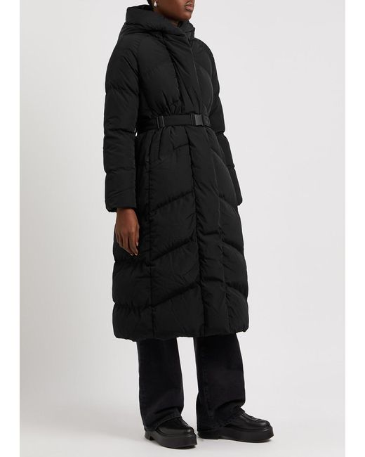 Canada Goose Black Marlow Quilted Shell Parka
