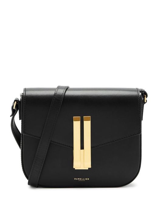 DeMellier Black The Vancouver Small Leather Cross-body Bag