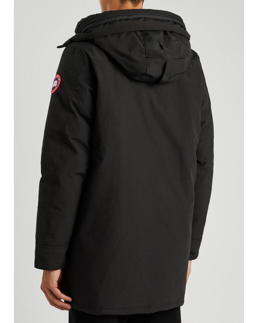 Canada Goose Black Langford Arctic-tech Parka for men