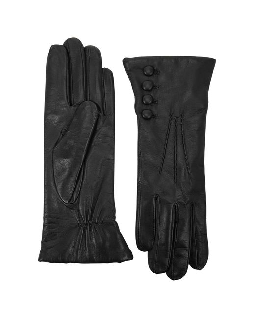 Dents Black Evelyn Leather Gloves