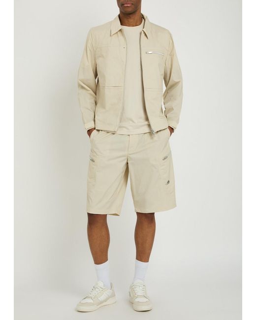 Moose Knuckles Natural Topflight Shell Overshirt for men