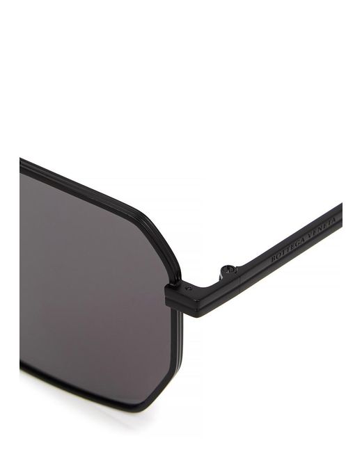 Bottega Veneta Multicolor Matte Aviator-Style Sunglasses, Sunglasses for men