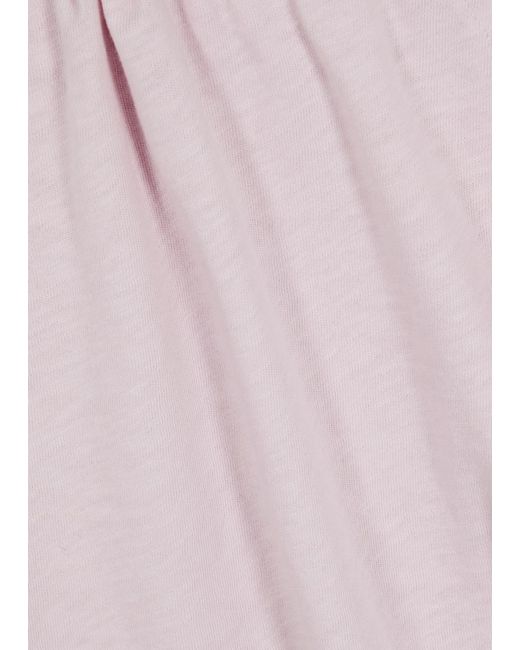 American Vintage Pink Sonoma Slubbed Cotton Top