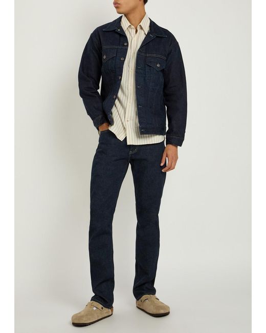 Blue Blue Japan Blue Slim Straight-Leg Jeans for men