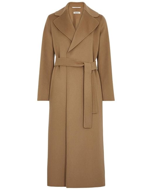 Max Mara Natural S Max Mara Poldo Wool Coat