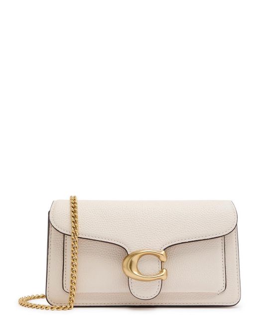 COACH Natural Tabby 19 Grained Leather Cross-Body Bag