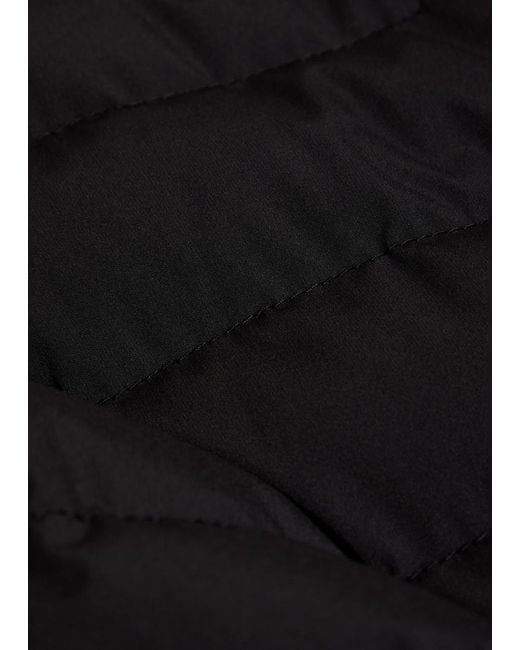 Belstaff Black Chassis Padded Stretch-Shell Jacket for men