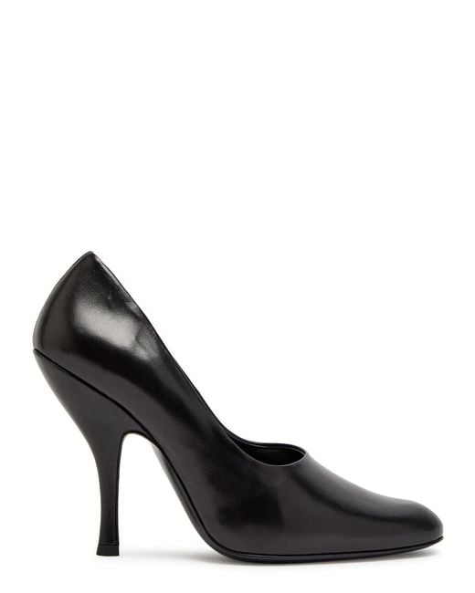 Jude Black Date 105 Leather Pumps