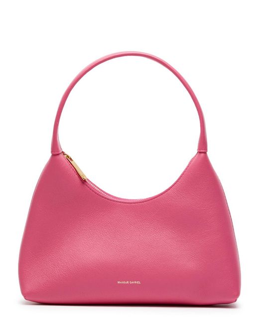 Mansur Gavriel Pink Candy Mini Leather Top Handle Bag