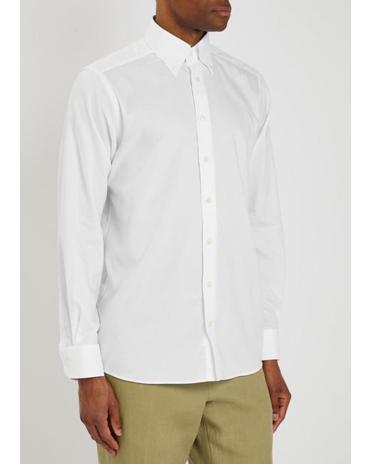 Eton of Sweden White Oxford Cotton Shirt for men