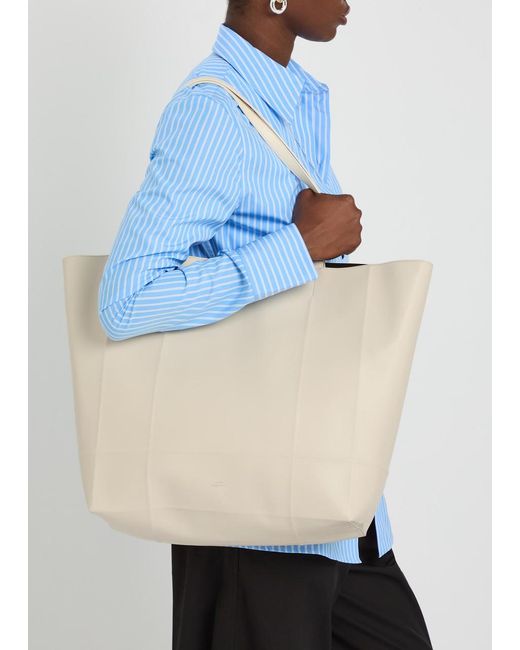 Totême Natural Roam Leather Tote
