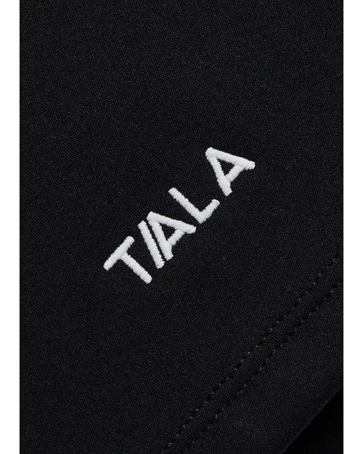 Tala Black Dayflex Minimal Stretch-Jersey Vest